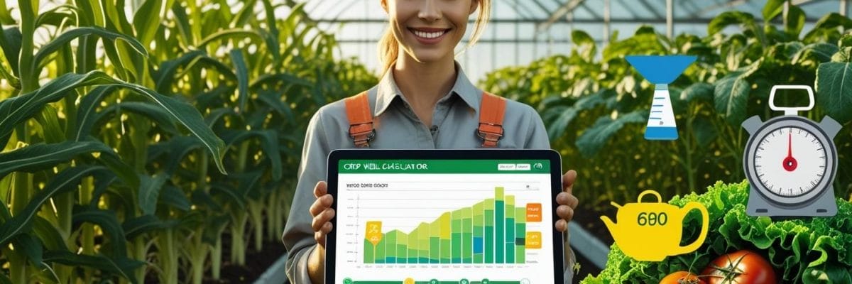 plant spacing calculator for hydroponic and soil gardens showing optimal grid layout and plant density