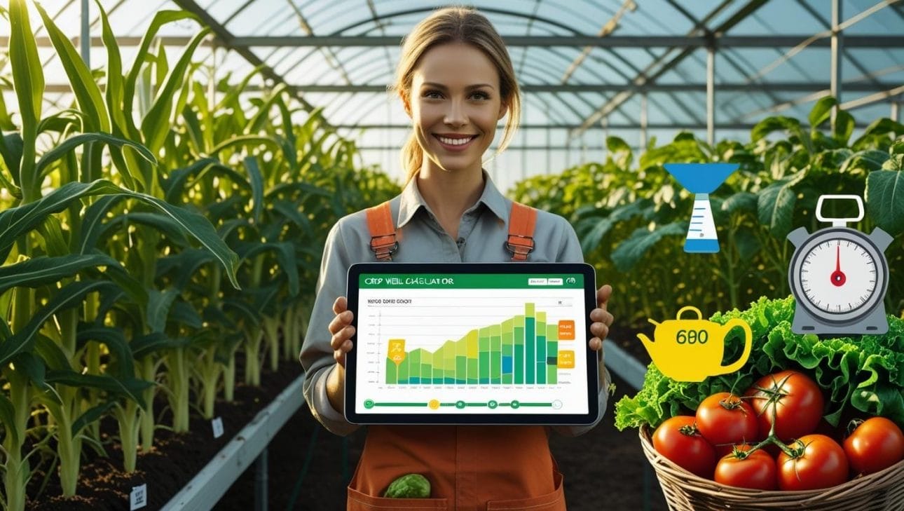 Hydroponic and Soil Plant Crop Yield Calculator